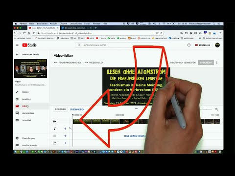 Wie man eine YouTube Live Stream Aufzeichnung schnell und einfach kürzt