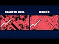 Sakupen Hell Layout Vs Kenos Layout Geometry Dash