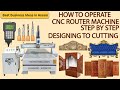 CNC ROUTER COMPLETE TUTORIAL ARTCAM अब आप भी सीख सकते हैं सीए�