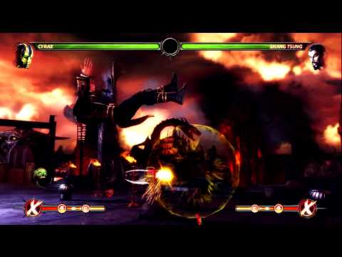 MK9| Cyrax Double Combo 77% + INVISIBLE CYRAX SURPRISE | By Eh SnOwY