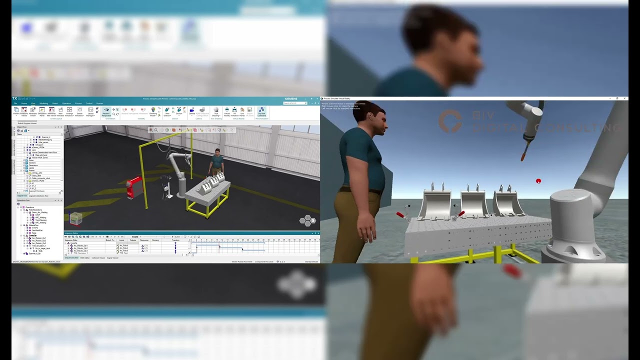 Process Simulate Dynamic Cable Simulation in Virtual Reality