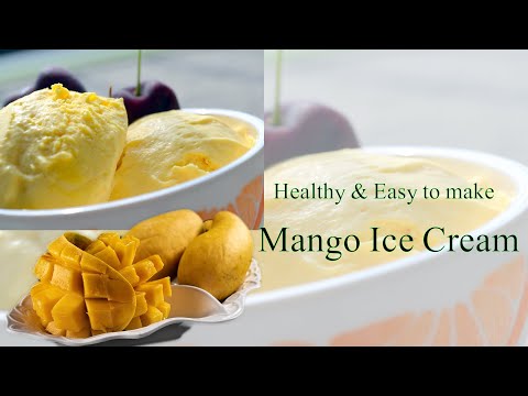 3 Ingredients Speedy mango ice cream