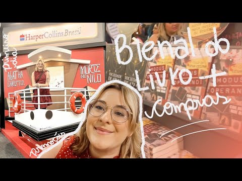 vlog na bienal do livro 2022 + compras de livros ?