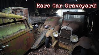 Incredible Abandoned 1920s Vintage Car Graveyard | Loads of Vehicles!