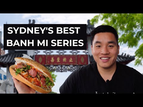 BEST BANH MI IN SYDNEY (EP 1): BBQ PORK ROLL IN CABRAMATTA | Australia Food Tour Blogger Review