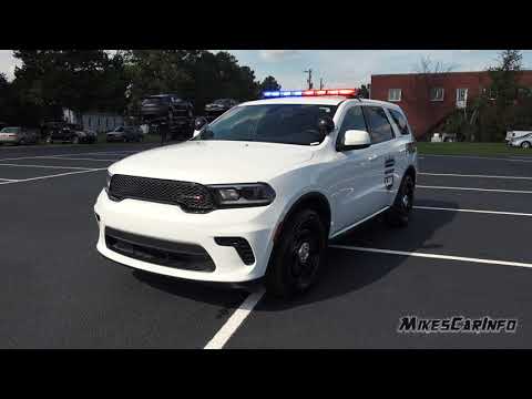 2021 Dodge Durango Pursuit Police Law Enforcement - Detailed Look in 4K