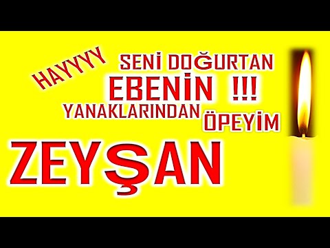 İyi ki Doğdun Zeyşan İsme Özel Komik Doğum Günü Şarkısı