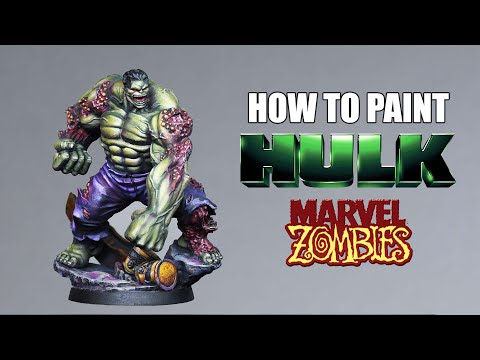 Marvel Zombies Painting Guide - Zombie Hulk