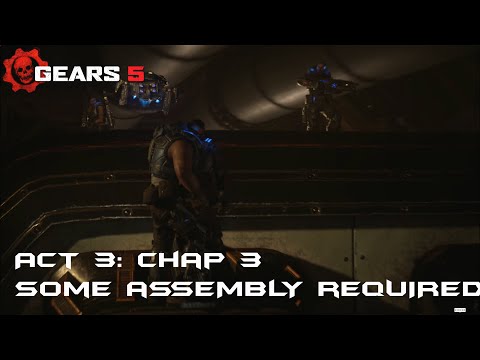 Gears 5: Act 3: Chapter 2 : ⚡️Some Assembly Required( 2 co-op player )⚡️Gameplay (Hindi/Urdu)