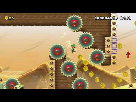 Dry Dry Dash (30 sec. speedrun) by jamesbro - Clear Video - Mario Maker 2