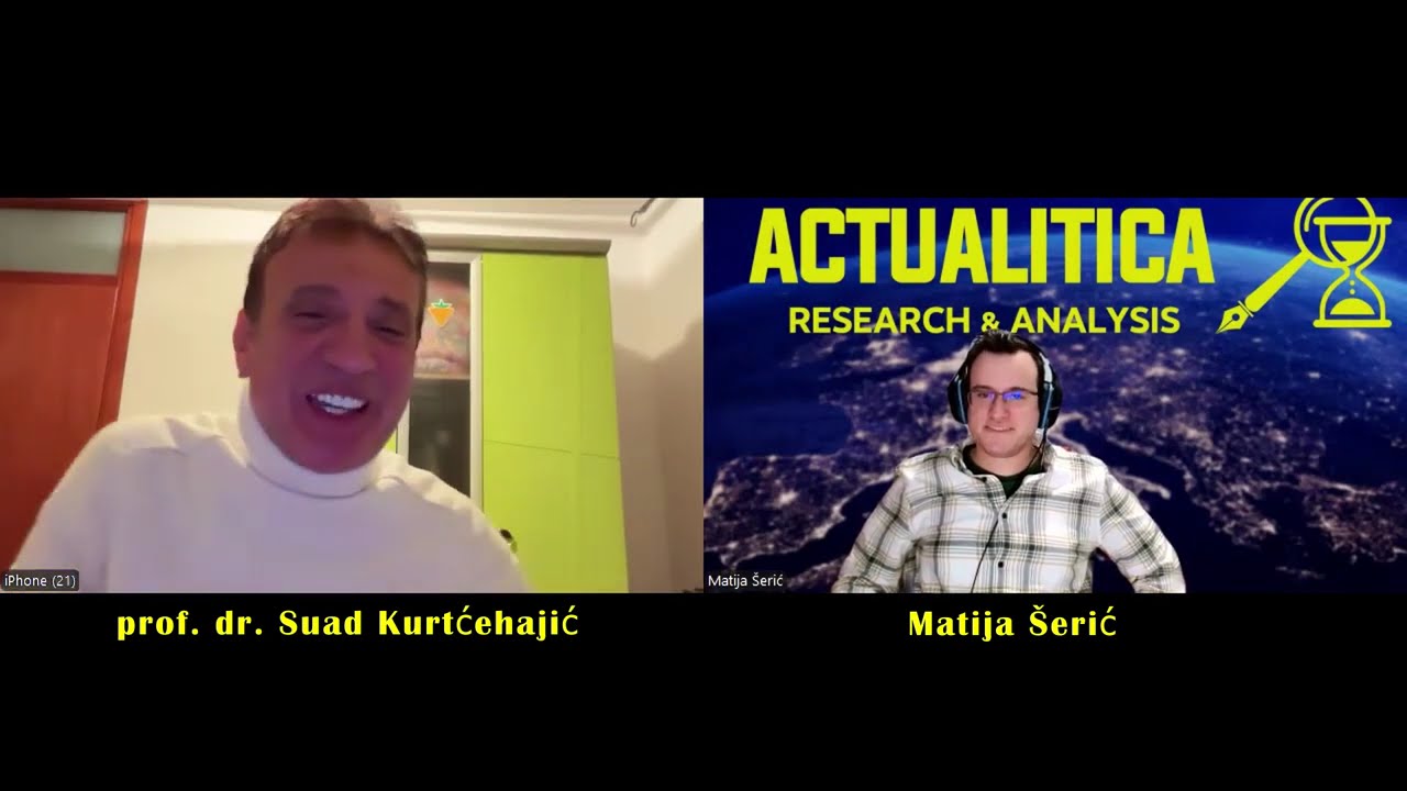 Actualitica Podcast #19 – Suad Kurtćehajić: Zašto je Bosanac ključno ime za spas države BIH