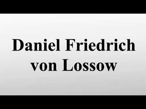 Daniel Friedrich von Lossow