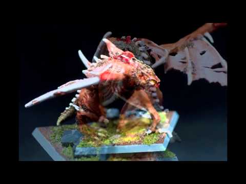 them Painted: warhammer  Varghulf