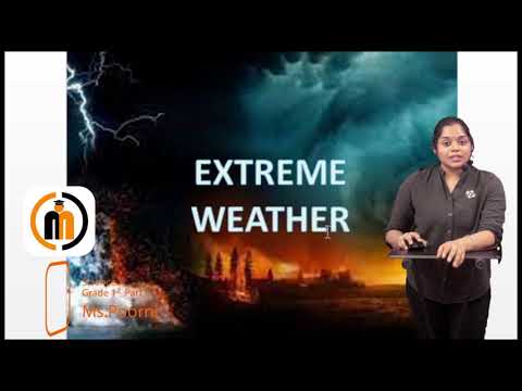 Cambridge Curriculum Grade 1 - Science - part 6- Extreme weather
