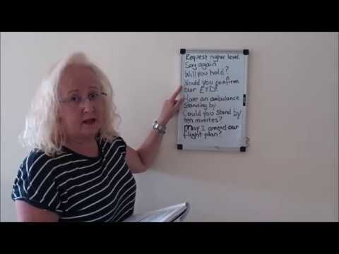 Aviation English - Standard Phraseology and Plain Language