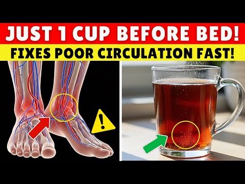 Over 60? Drink THIS to Increase Blood Flow in Legs Fast | Senior Health Tips