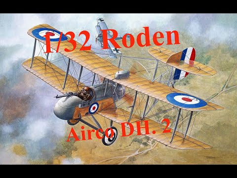 Roden 1/32 Airco DH.2, Part 2 - Painting