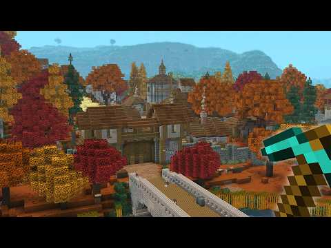 This Wall adds 300% more Immersion to my Minecraft Village