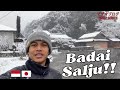 Badai Salju Di Pedesaan Jepang