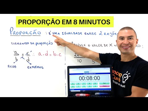 Rápido e fácil | APRENDA PROPORÇÃO EM 8 MINUTOS
