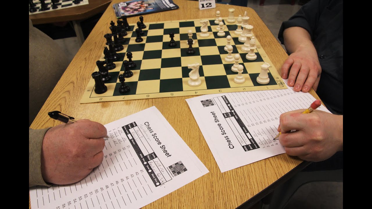 ¿Cómo se anotan las partidas de ajedrez