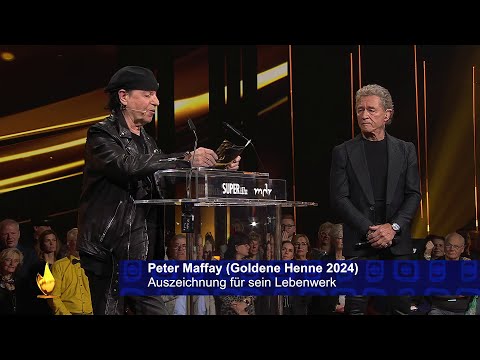 Peter Maffay Auszeichnung Lebenswerk (Goldene Henne 2024)