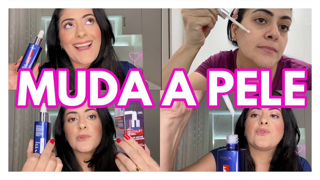 Testei o Revitalift Retinol Sérum Noturno com Retinol Puro | Antirrugas Poderoso