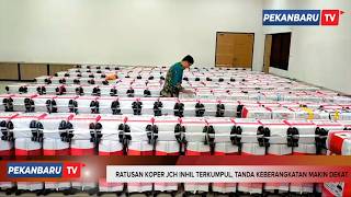Ratusan Koper JCH Inhil Mulai Masuk, Persiapan Haji Kian Matang