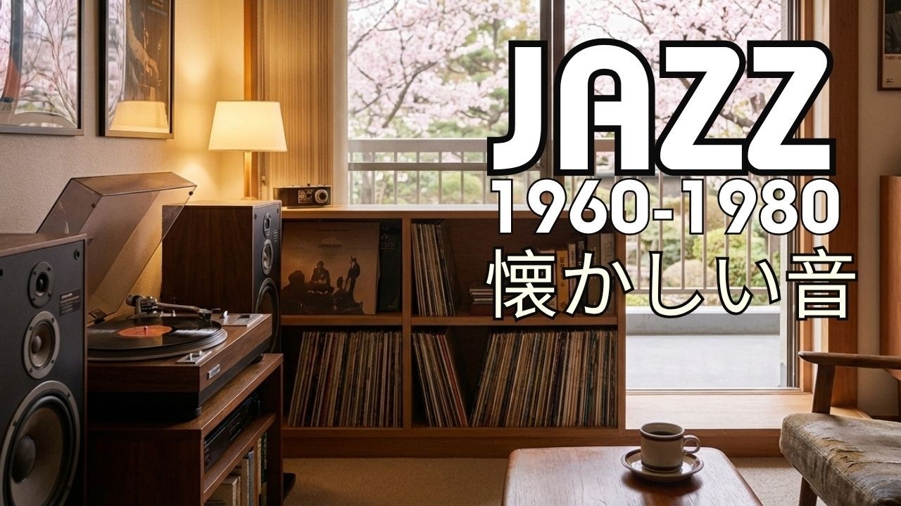 【作業用BGM】心が落ち着く昭和ジャズ｜真空管アンプが奏でるやさしい温もりの音楽