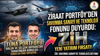 ZIH Fonu: Savunma Sanayiine Nitelikli Yatırımcı ŞARTSIZ Giriş!