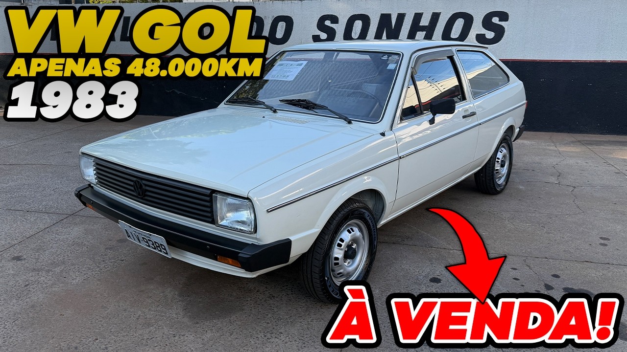 VW GOL 1983 * À VENDA *