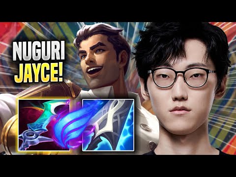 NUGURI IS A MONSTER WITH JAYCE! - DK Nuguri Plays Jayce TOP vs Kennen! | Season 2022