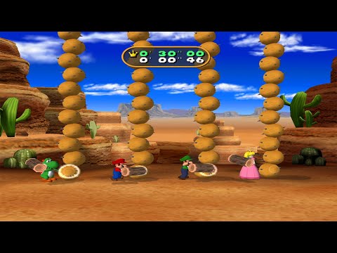 Mario Party 7 – All Minigames (Full HD Compilation)