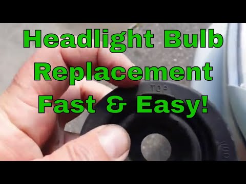 2003 Mitsubishi Galant Headlight Replacement - Quick & Easy