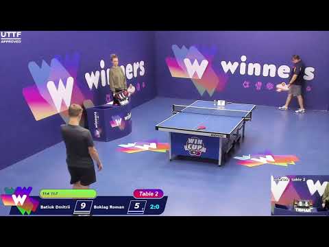 WINners CUP table 2  04.01 Batiuk Dmitrii - Boklag Roman  17:00