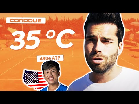 2e tour contre le 490e mondial au Future 15 000$ de Cordoue (et il fait toujours chaud 🥵)