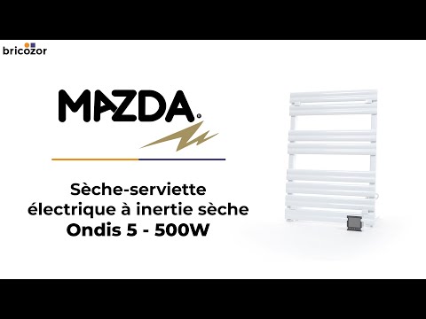 Sèche serviettes - Inertie Sèche - 500W - Ondis 5 MAZDA