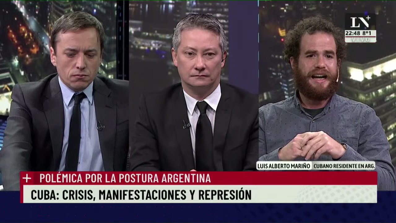 "Es terrible ver políticos que creen que Cuba es un modelo a seguir" - Mariño, cubano en Argentina.