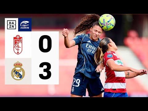 Granada CF vs Real Madrid (0-3) | Resumen y goles | Highlights Liga F