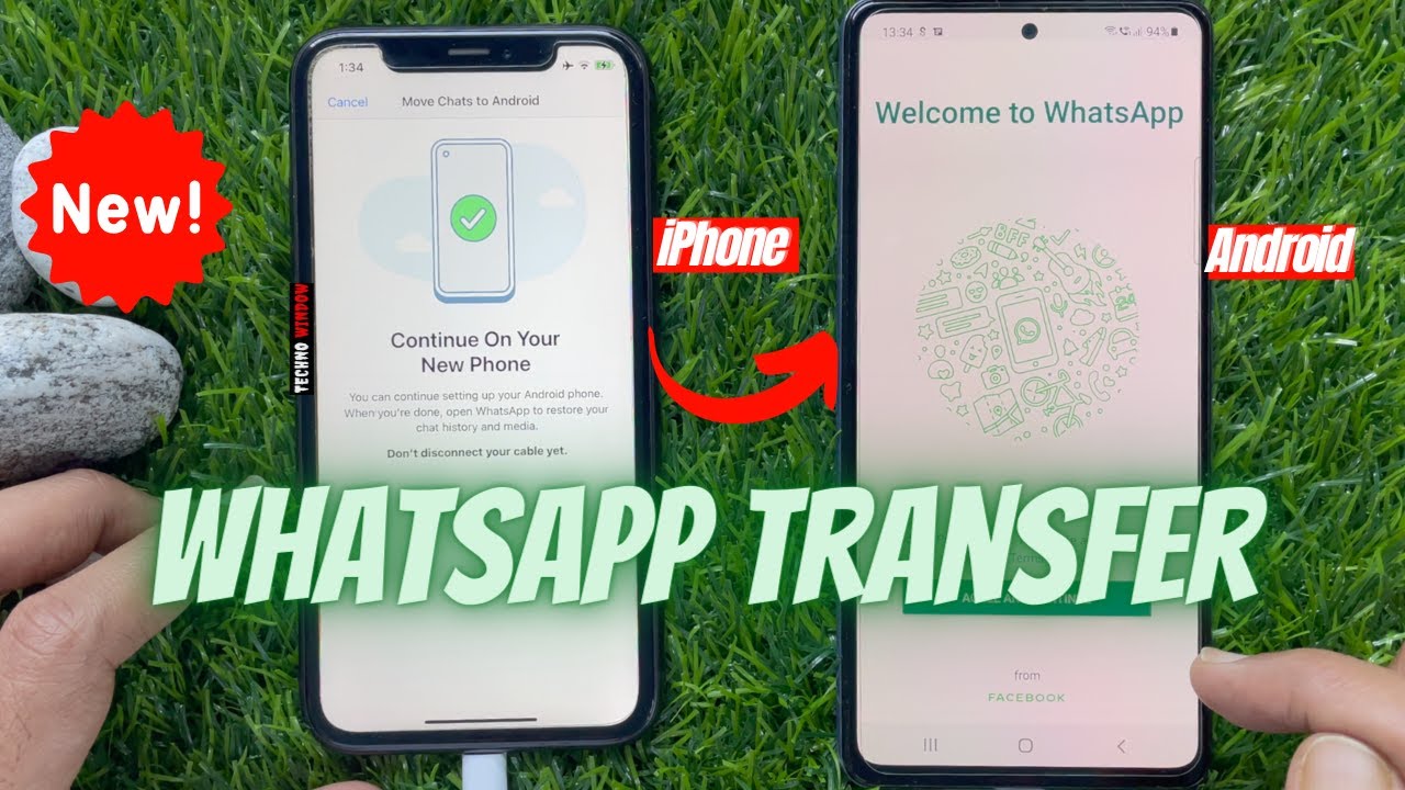 How to transfer WhatsApp conversations from an iPhone to Android?