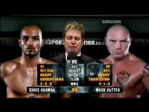 Chris Harman Vs Mark Potter K1 Cage Rage-uk  ucmma25 BeatDown