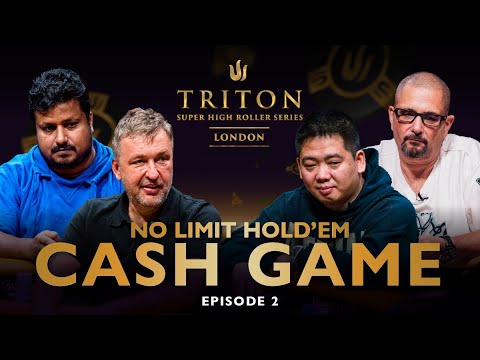 High Stakes No Limit Hold’em Cash Game | Triton Poker London (Ep.02)