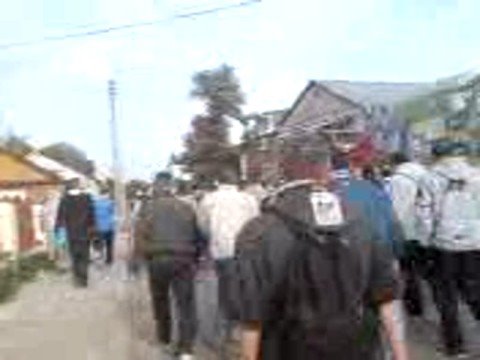 Sparta i Stal w drodze na stadion