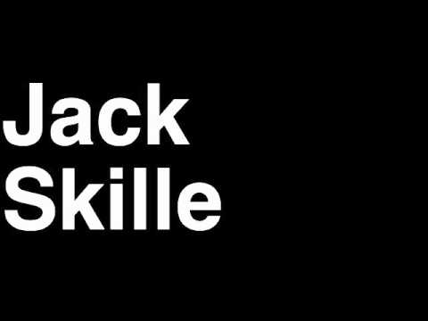 How to Pronounce Jack Skille Florida Panthers NHL Hockey Player Runforthecube