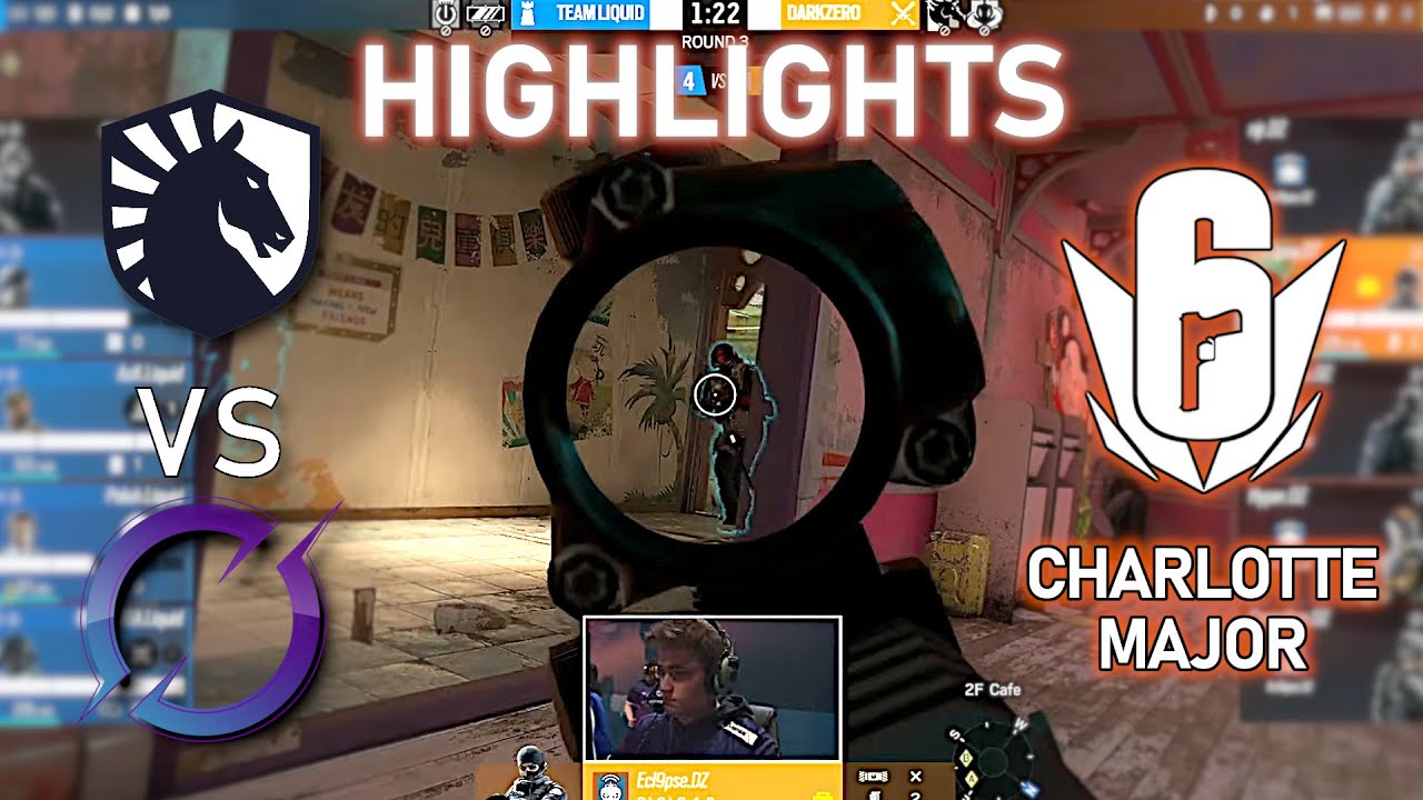 EPIC GAME! DarkZero vs Liquid - HIGHLIGHTS - Playoffs - Charlotte Major 2022 - R6 Esport