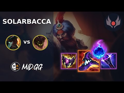 MID.GG: [ solarbacca ] Gangplank TOP vs Malphite | EUW GRANDMASTER | LOL Season 2025