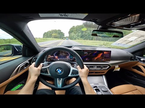 Thumbnail for 2024 BMW 430i Coupe M-Sport: POV Walkaround and Test Drive ASMR by rall, Coupe, BMW, video, WiLL, Car, vide