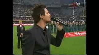 Elvis Blue Sings National Anthem 2013