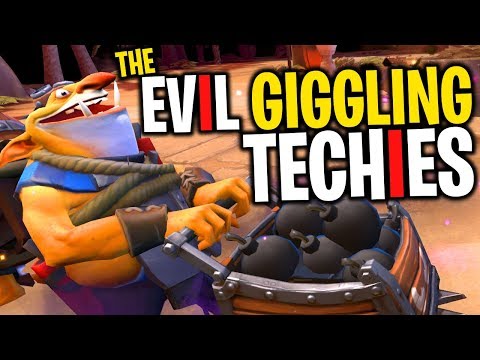 The Evil Giggling Techies - DotA 2 Funny Moments