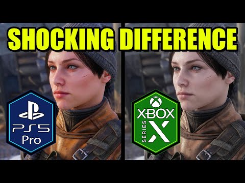 Metro Exodus PS5 Pro vs Xbox Series X Comparison